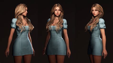 nude 3d|Xandra Character Creator